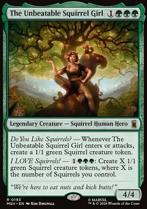The Unbeatable Squirrel Girl - Marvel Super Heroes #193 - Front