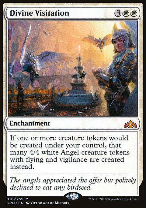 Divine Visitation - Guilds of Ravnica #10 - Front