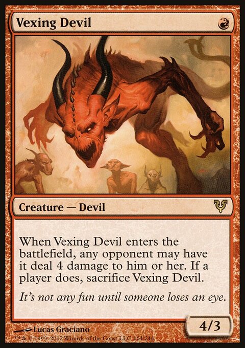 Vexing Devil - Avacyn Restored #164 - Front