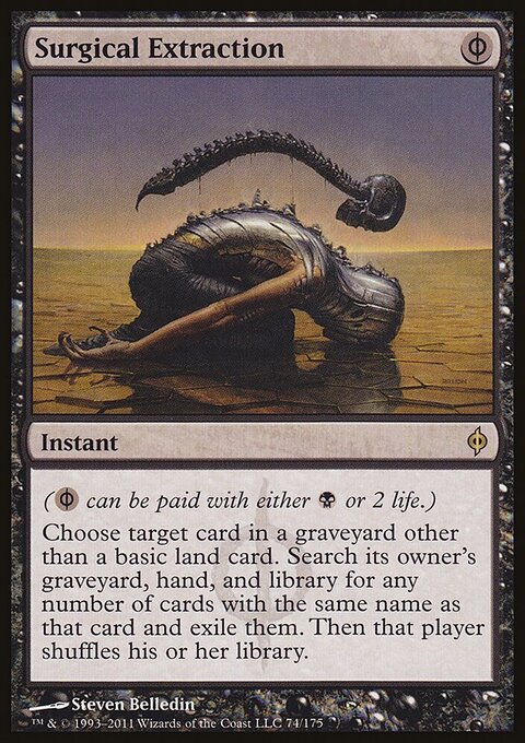 Surgical Extraction - New Phyrexia #74 - Front