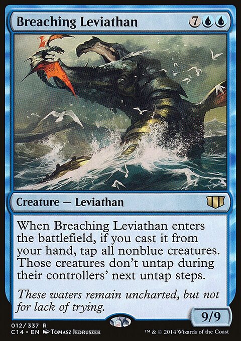 Breaching Leviathan - Commander 2014 #12 - Front