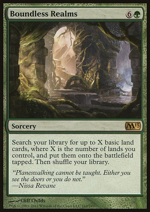 Boundless Realms - Magic 2013 #162 - Front