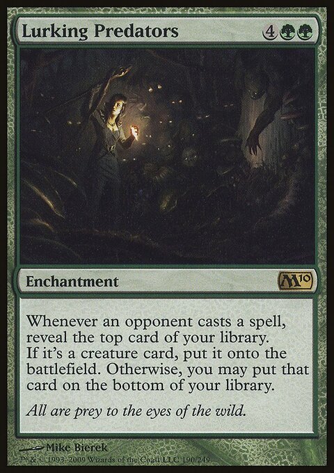 Lurking Predators - Magic 2010 #190 - Front