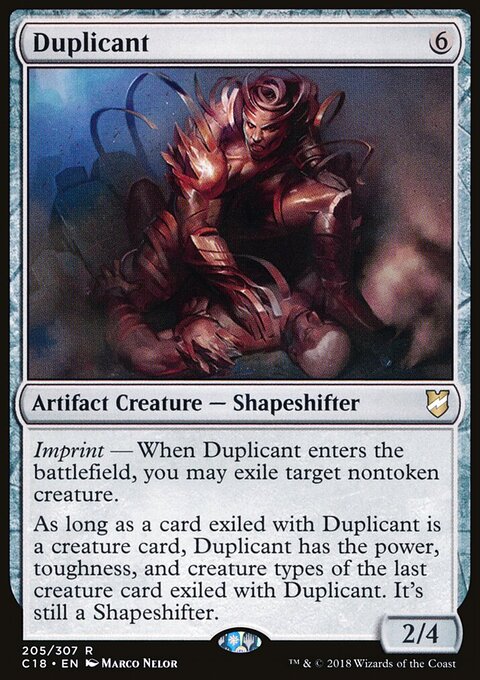 Duplicant - Commander 2018 #205 - Front