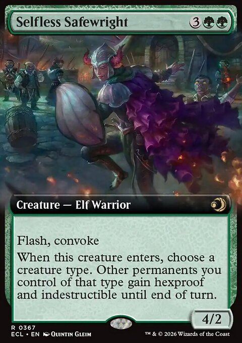 Selfless Safewright - Lorwyn Eclipsed #367 - Front