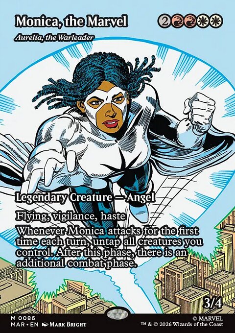 Monica, the Marvel - Marvel Universe #86 - Front