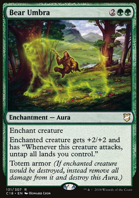 Bear Umbra - Commander 2018 #131 - Front