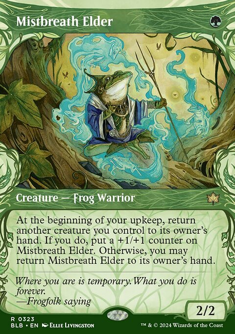 Mistbreath Elder - Bloomburrow #323 - Front