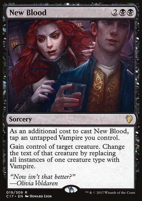 New Blood - Commander 2017 #19 - Front