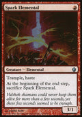 Spark Elemental - Premium Deck Series: Fire and Lightning #4 - Front