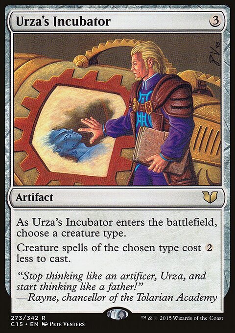 Urza's Incubator - Commander 2015 #273 - Front