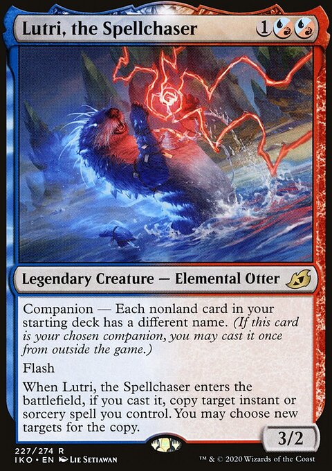 Lutri, the Spellchaser - Ikoria: Lair of Behemoths #227 - Front