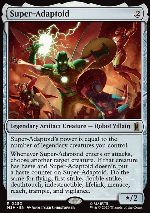 Super-Adaptoid - Marvel Super Heroes #250 - Front