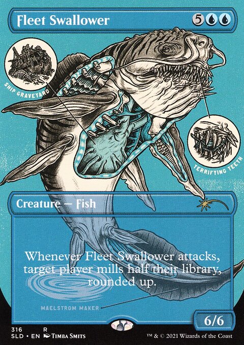 Fleet Swallower - Secret Lair Drop #316 - Front
