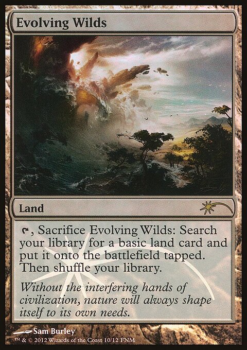 Evolving Wilds - Friday Night Magic 2012 #10 - Front