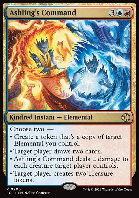 Ashling's Command - Lorwyn Eclipsed #205 - Front