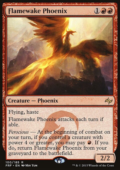 Flamewake Phoenix - Fate Reforged #100 - Front